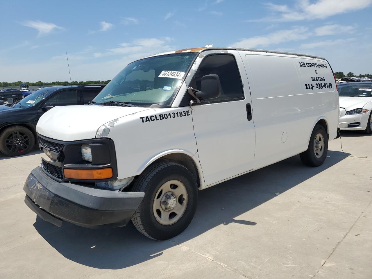 1GCFG154481106013 2008 Chevrolet Express G1500