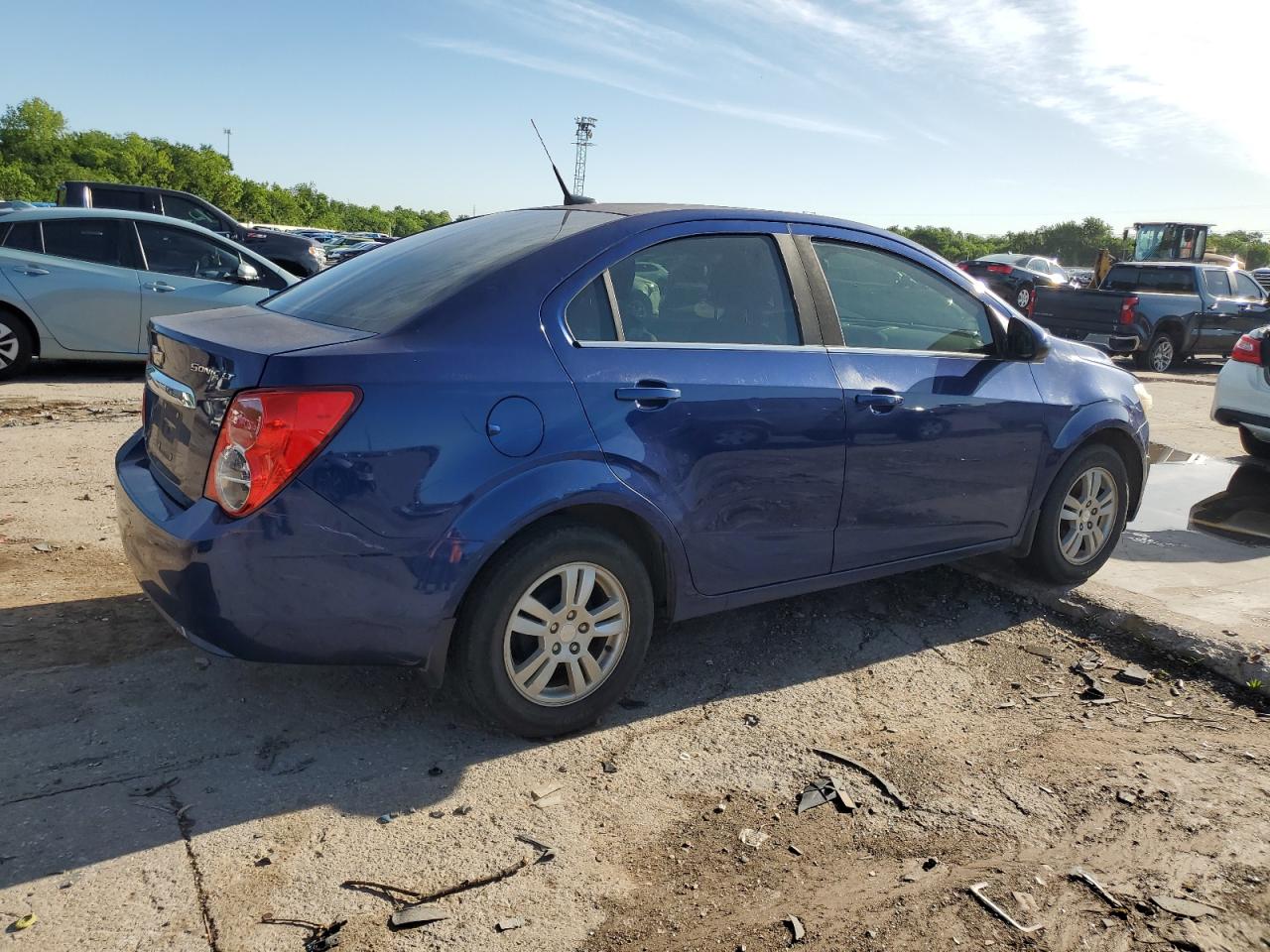 2014 Chevrolet Sonic Lt vin: 1G1JC5SH8E4221415