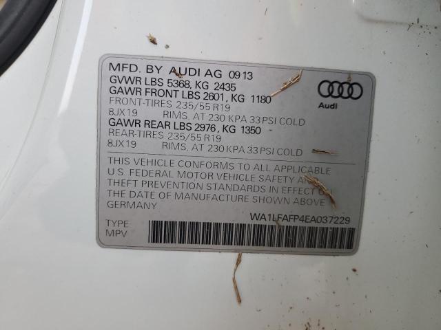 VIN WA1LFAFP4EA037229 2014 Audi Q5, Premium Plus no.13