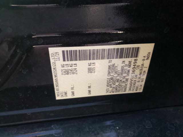 2020 Nissan Maxima Platinum VIN: 1N4AA6FV5LC369498 Lot: 54001944