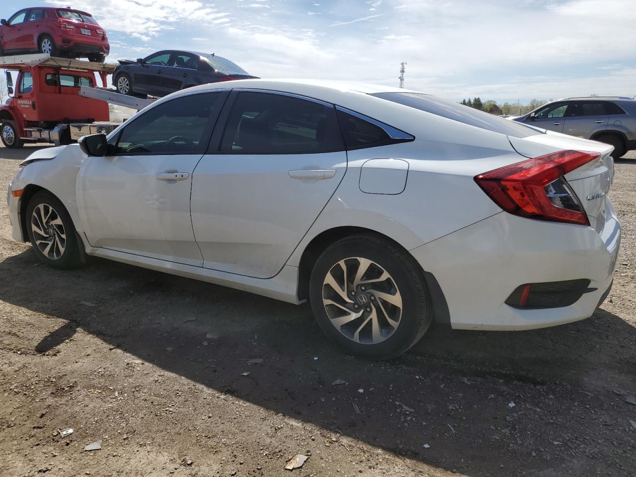 2HGFC2F88JH027102 2018 Honda Civic Ex