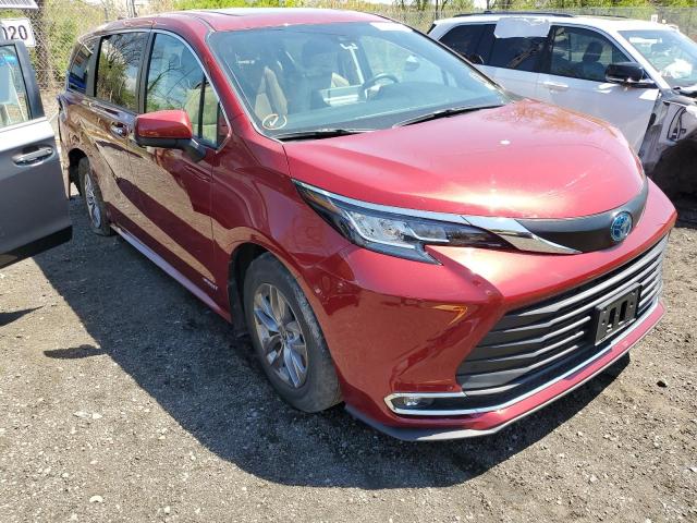 2021 Toyota Sienna Xle VIN: 5TDYRKECXMS019374 Lot: 53562664