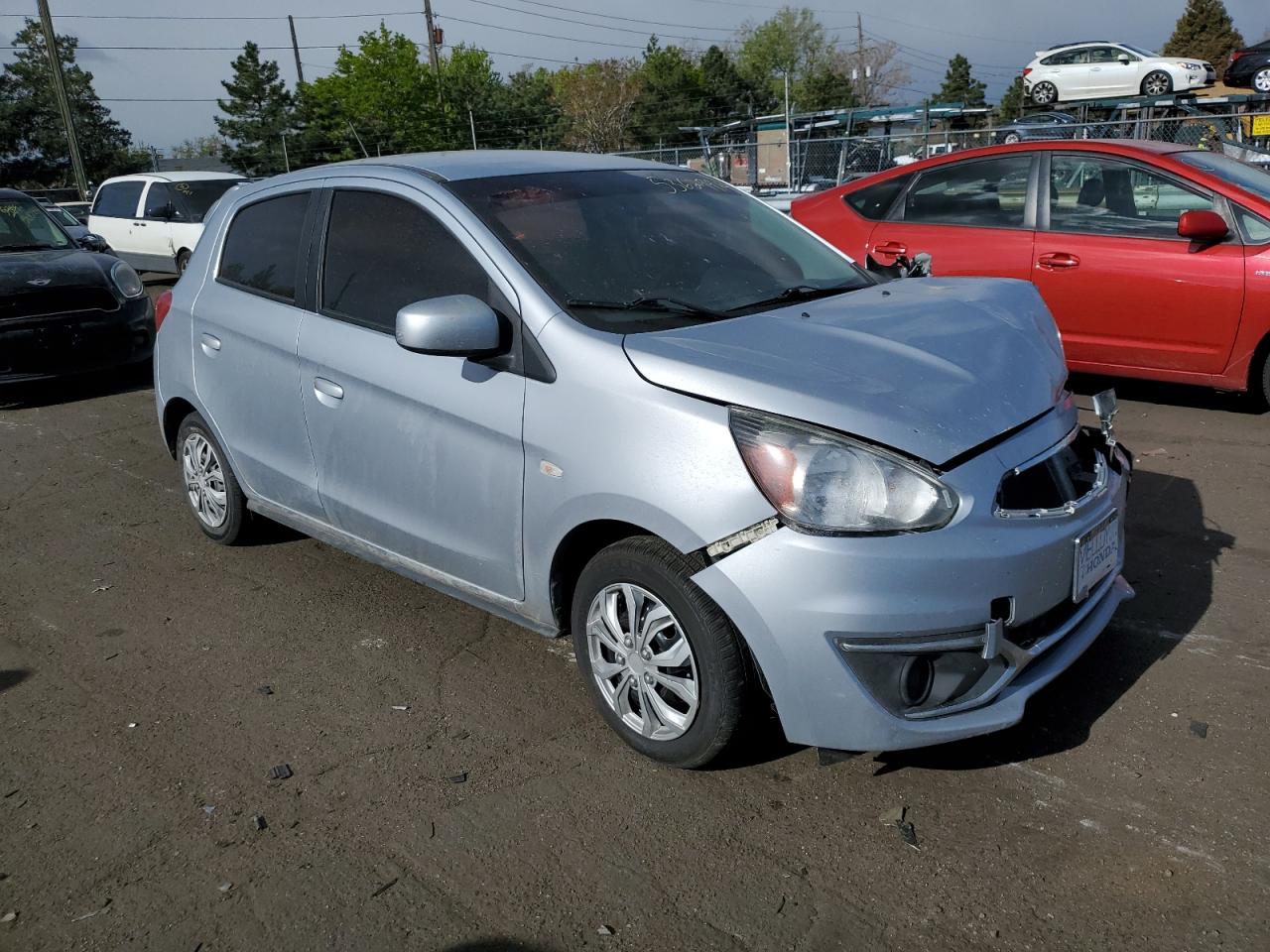 2019 Mitsubishi Mirage Es vin: ML32A3HJXKH007825