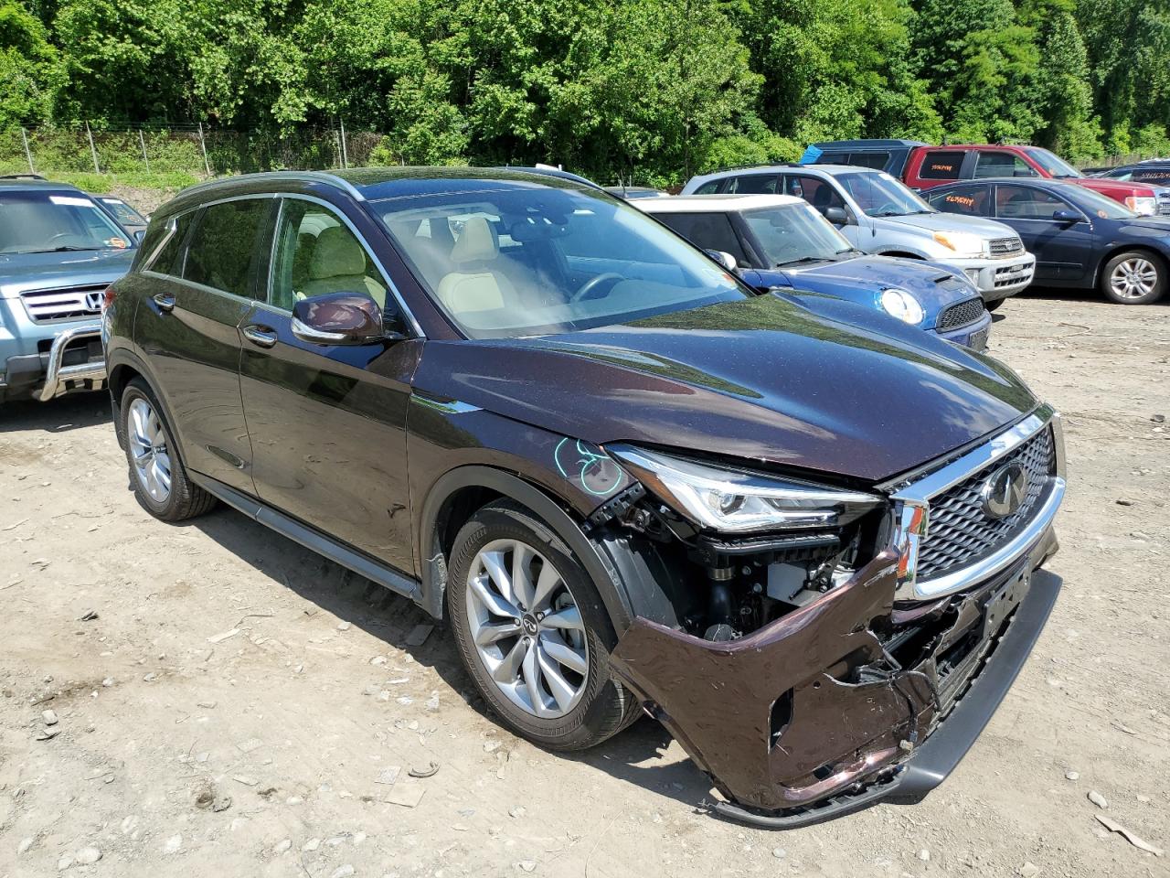 3PCAJ5CB6MF107170 2021 Infiniti Qx50 Essential