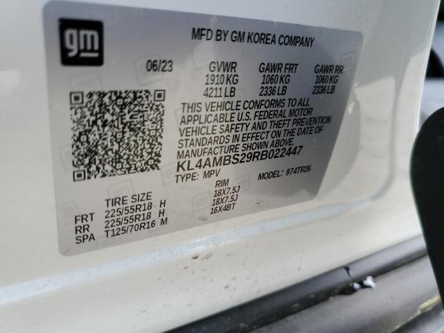 2024 Buick Encore Gx Preferred VIN: KL4AMBS29RB022447 Lot: 55692064