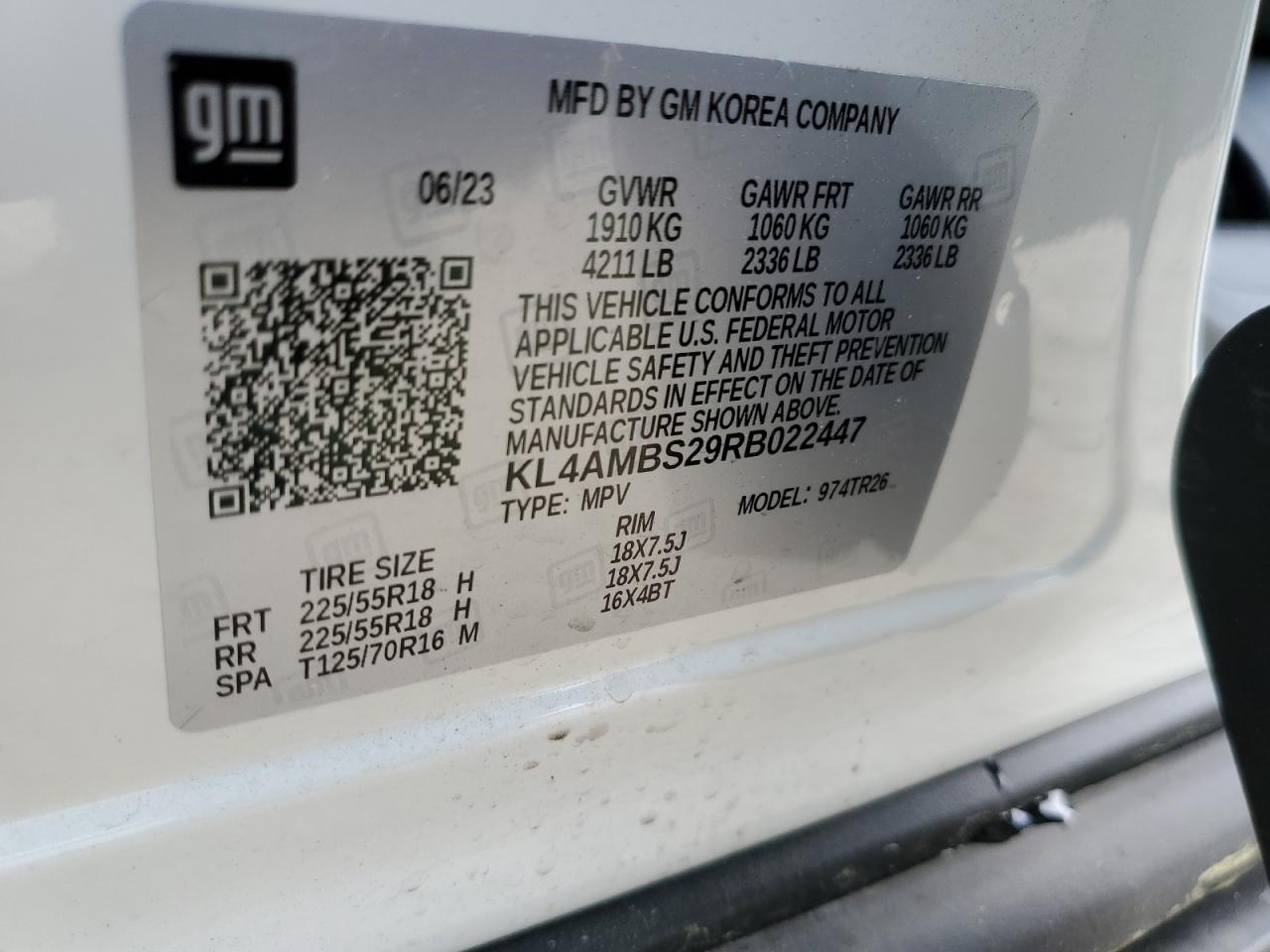 KL4AMBS29RB022447 2024 Buick Encore Gx Preferred