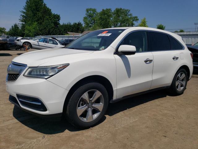 2015 Acura Mdx VIN: 5FRYD3H29FB001588 Lot: 55917004