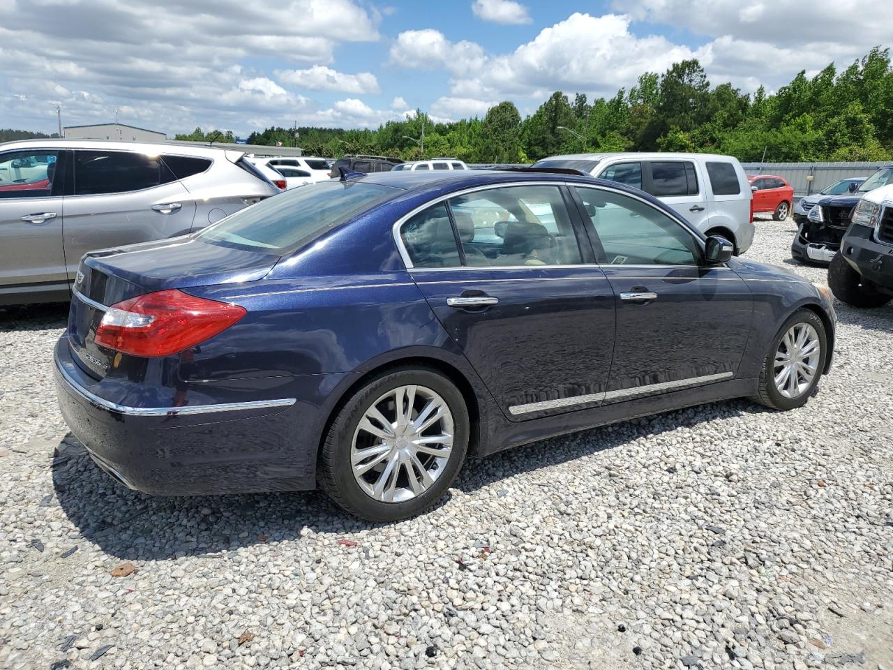 KMHGC4DF1CU158061 2012 Hyundai Genesis 4.6L