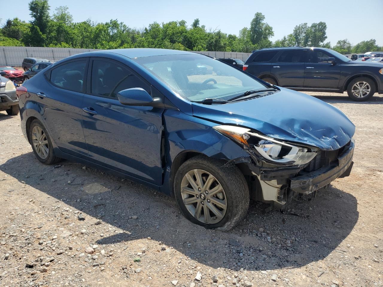 KMHDH4AEXEU184337 2014 Hyundai Elantra Se