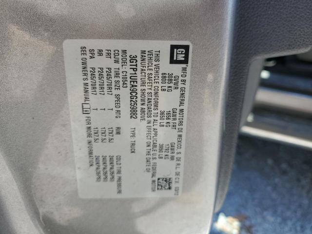 2012 GMC Sierra C1500 Sl VIN: 3GTP1UEA9CG259882 Lot: 56895804