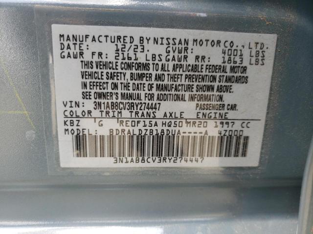 3N1AB8CV3RY274447 2024 Nissan Sentra Sv