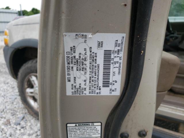 2005 Ford Explorer Xls VIN: 1FMZU72K45UA42685 Lot: 55748264