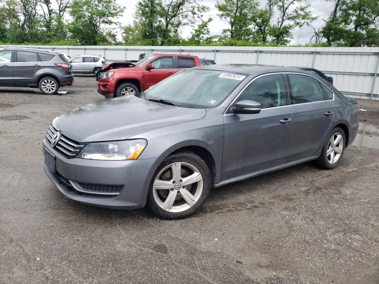 1VWBP7A3XDC017590 2013 Volkswagen Passat Se