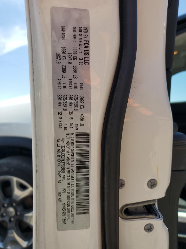 3C4NJDCB7KT733868 2019 Jeep Compass Limited