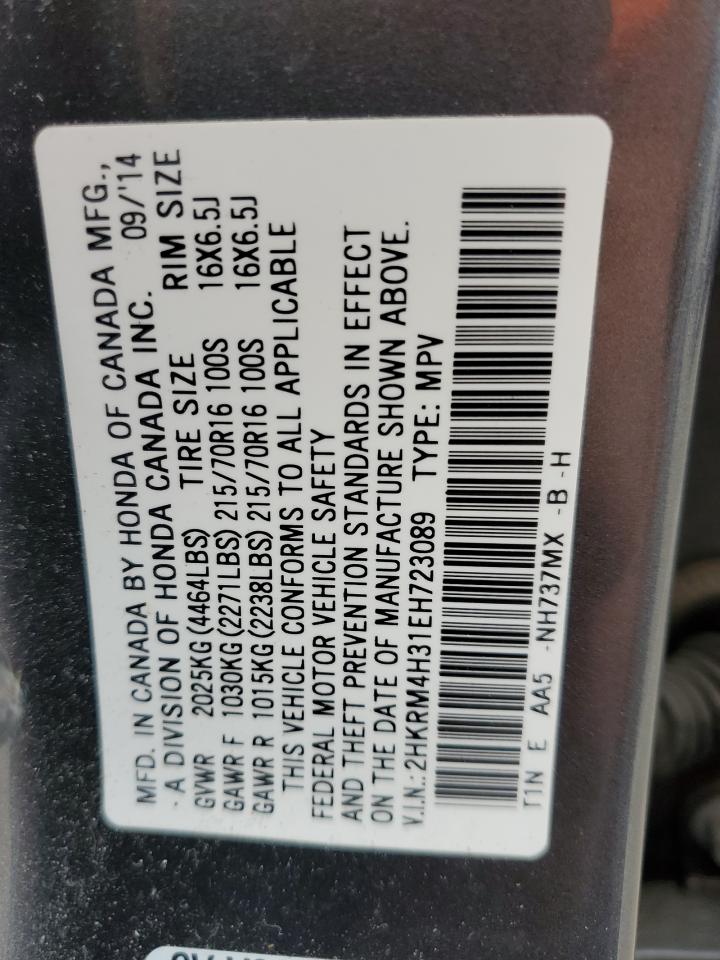 2HKRM4H31EH723089 2014 Honda Cr-V Lx
