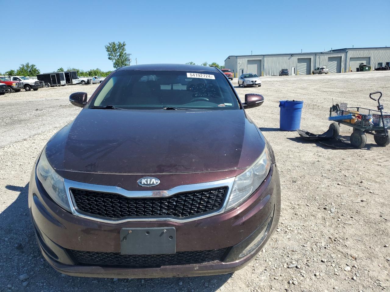 2013 Kia Optima Lx vin: 5XXGM4A72DG133935