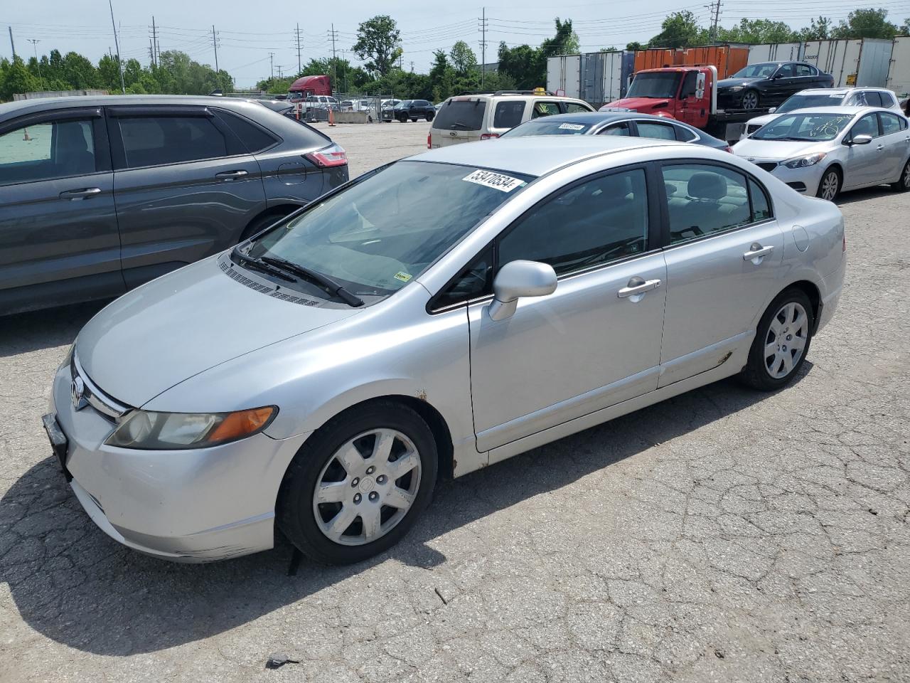 1HGFA16507L088834 2007 Honda Civic Lx