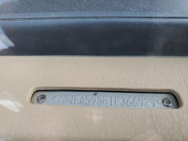 2001 Jeep Wrangler / Tj Sahara VIN: 1J4FA59S81P366929 Lot: 54675204