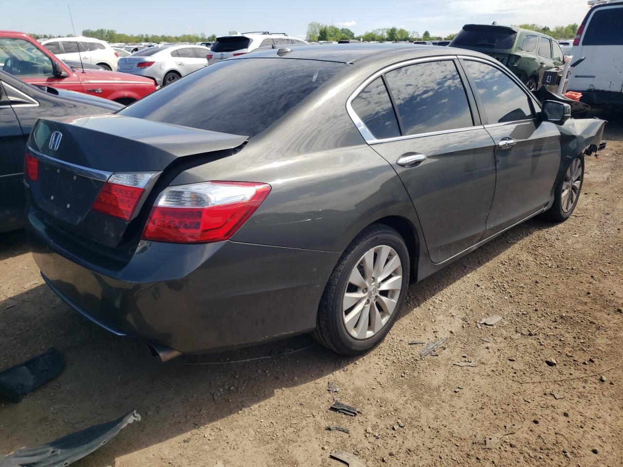 1HGCR2F84DA119845 2013 Honda Accord Exl