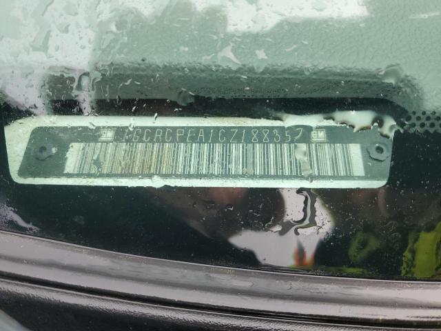 2012 Chevrolet Silverado C1500 VIN: 1GCRCPEA1CZ188357 Lot: 57083584