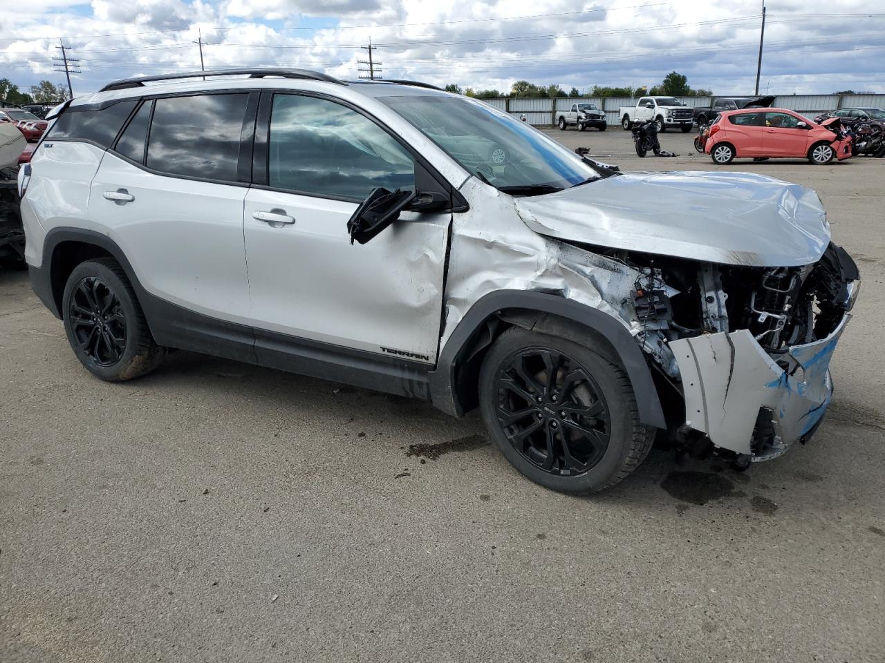 2021 GMC Terrain Slt vin: 3GKALVEV5ML355546