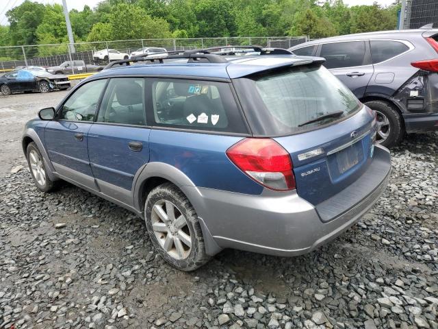 2008 Subaru Outback 2.5I VIN: 4S4BP61C587359570 Lot: 54001784