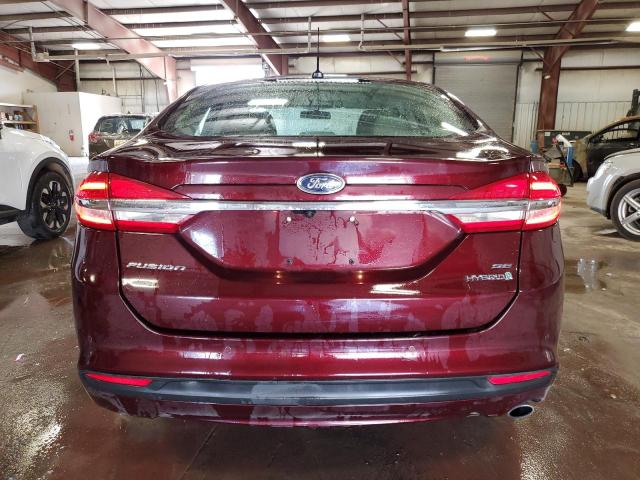 VIN 3FA6P0LU6JR147614 2018 Ford Fusion, Se Hybrid no.6