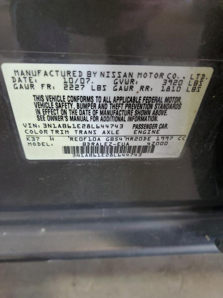 3N1AB61E28L644743 2008 Nissan Sentra 2.0