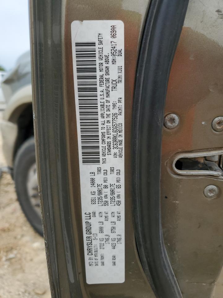 3C63RRKL6DG577526 2013 Ram 3500 Longhorn