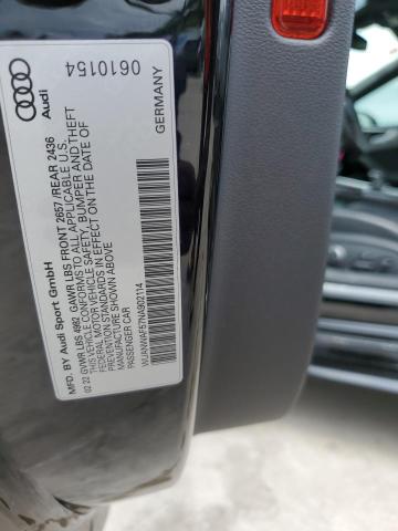 2022 AUDI RS5 WUANWAF57NA902114
