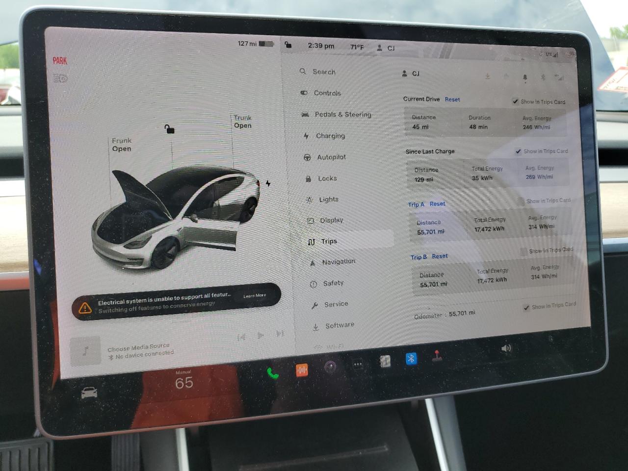 5YJ3E1EB7JF065980 2018 Tesla Model 3