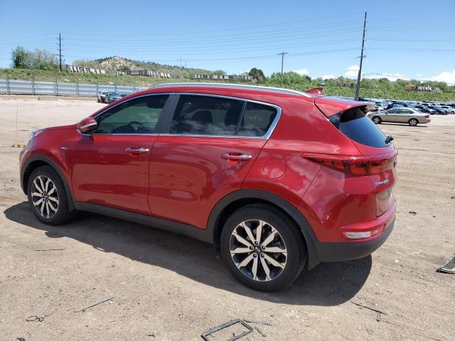 2018 Kia Sportage Ex VIN: KNDPNCAC2J7322674 Lot: 54943974