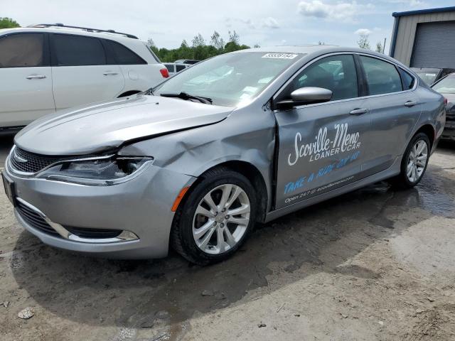 Lot #2558342049 2015 CHRYSLER 200 LIMITE salvage car