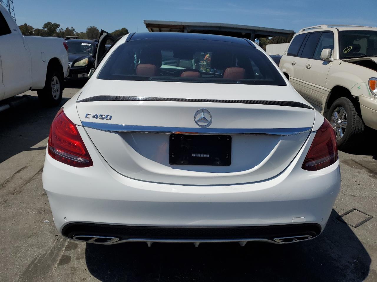 55SWF6EB4GU114955 2016 Mercedes-Benz C 450 4Matic Amg