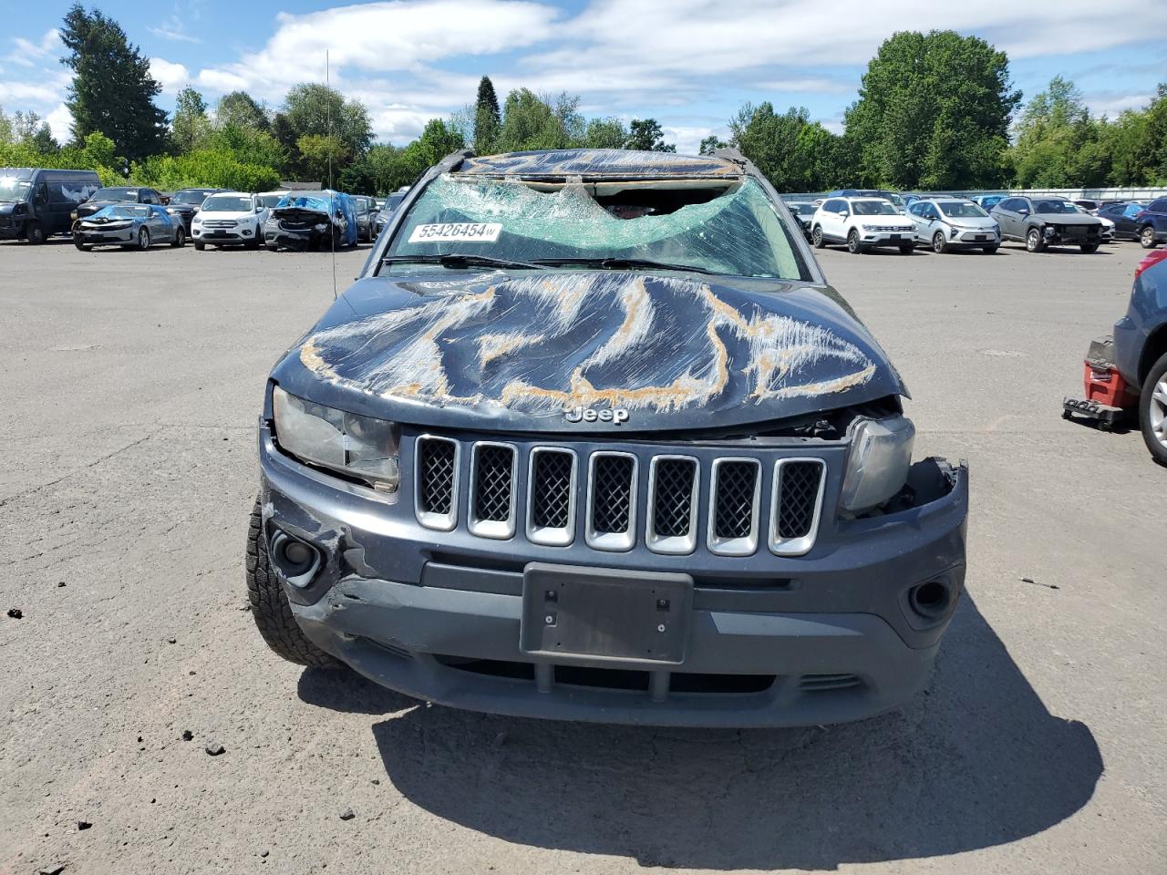 2016 Jeep Compass Sport vin: 1C4NJCBAXGD574330