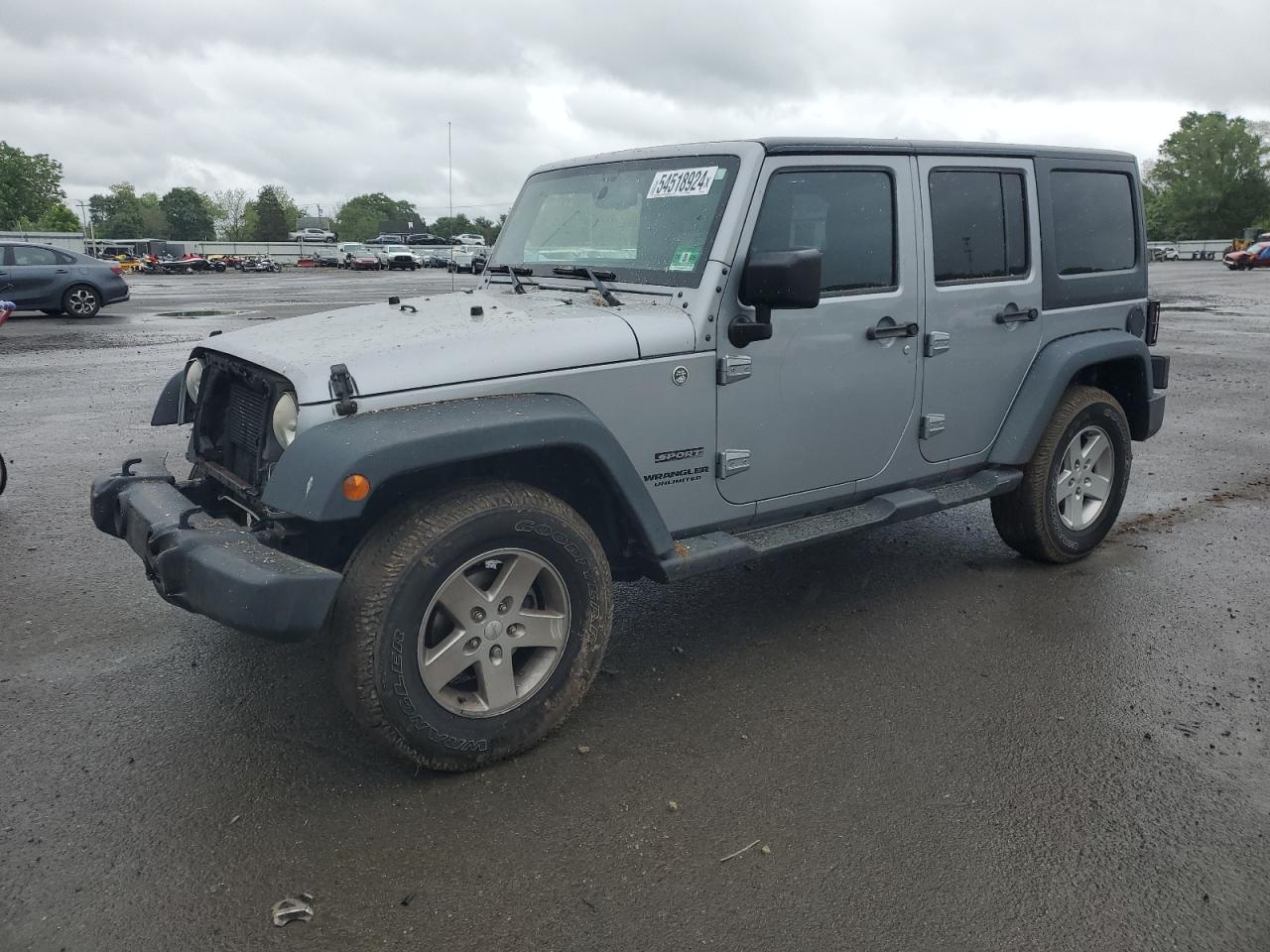 1C4HJWDG7EL305124 2014 Jeep Wrangler Unlimited Sport