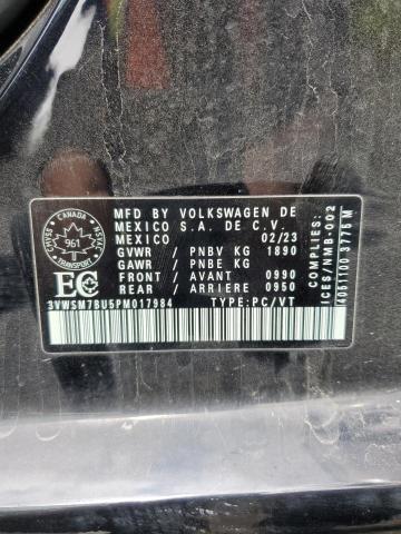 2023 VOLKSWAGEN JETTA COMF 3VWSM7BU5PM017984