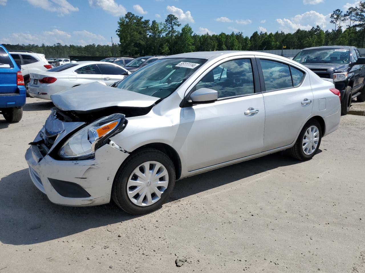 2019 Nissan Versa S vin: 3N1CN7AP3KL852273