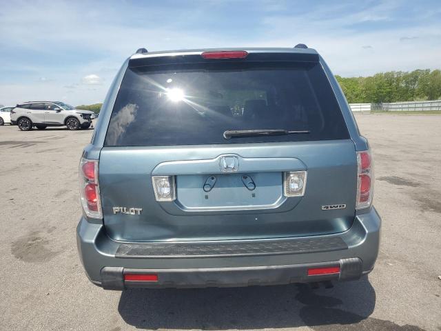 2006 Honda Pilot Ex VIN: 2HKYF18406H543889 Lot: 55207754