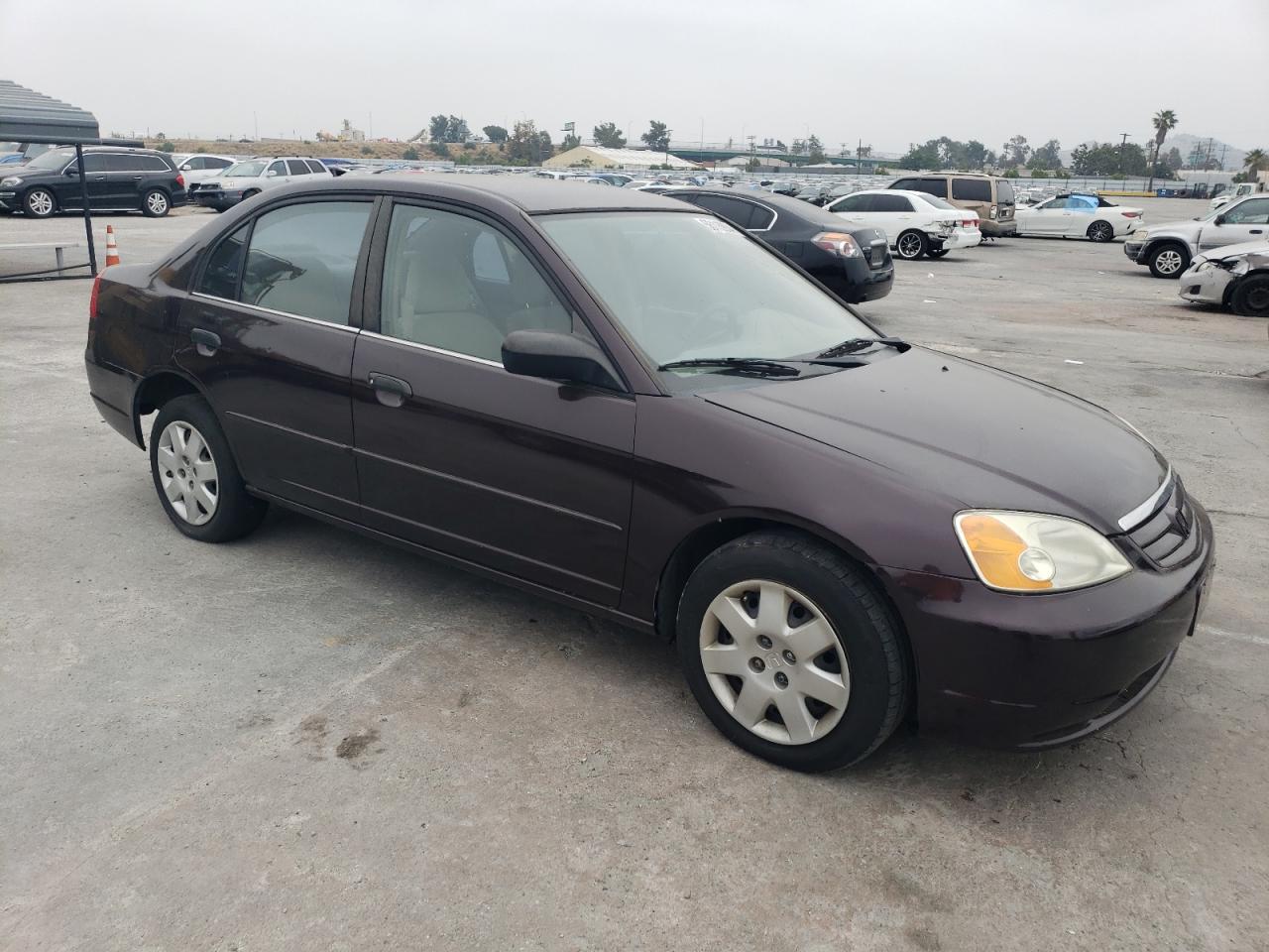 1HGES16571L004668 2001 Honda Civic Lx