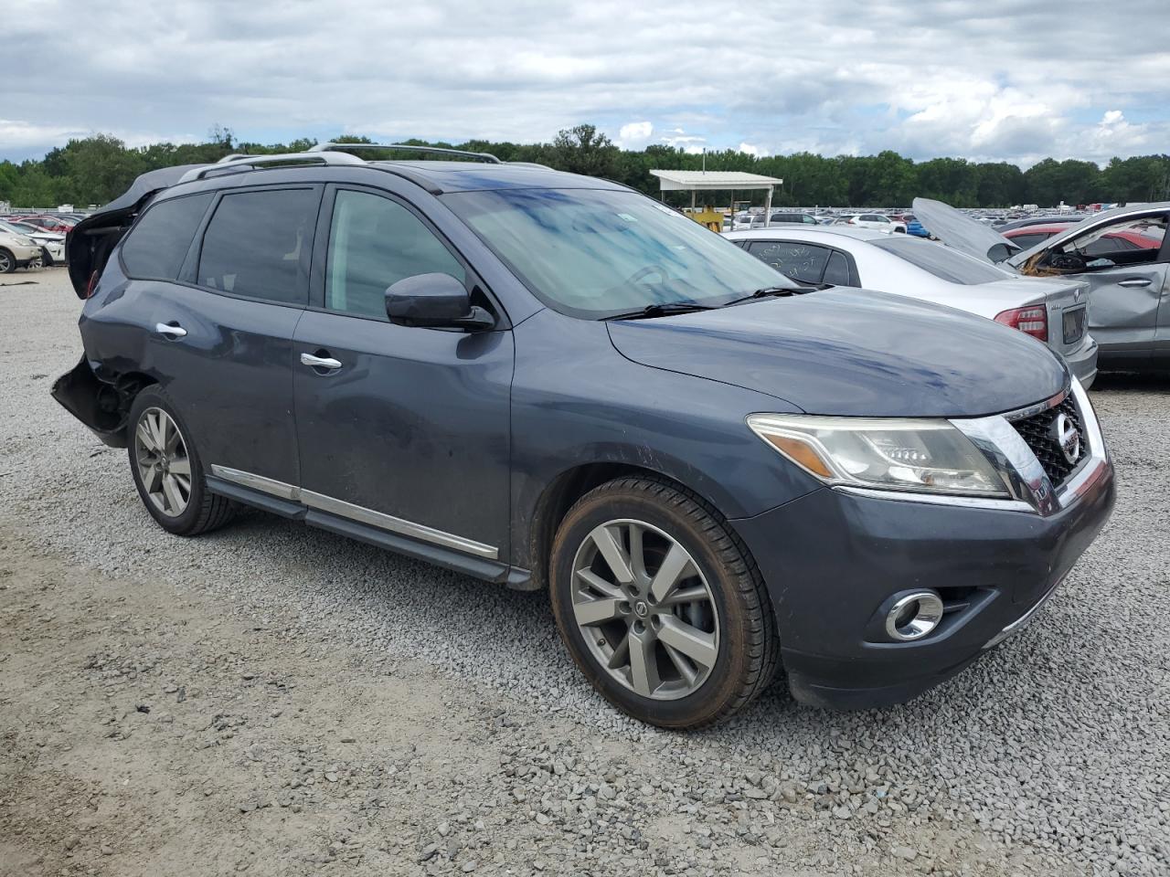 2014 Nissan Pathfinder S vin: 5N1AR2MN7EC626111