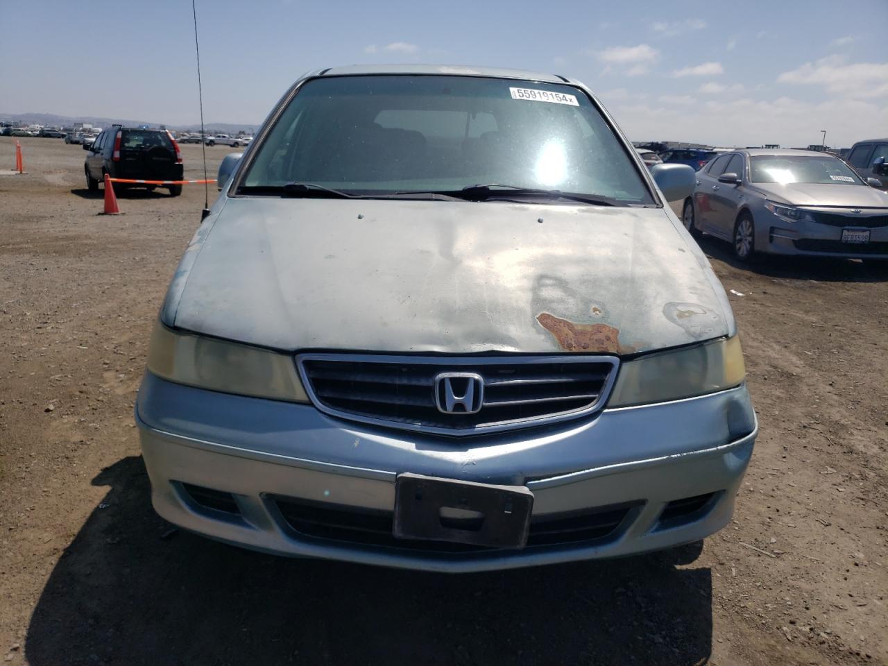 5FNRL18934B050616 2004 Honda Odyssey Exl