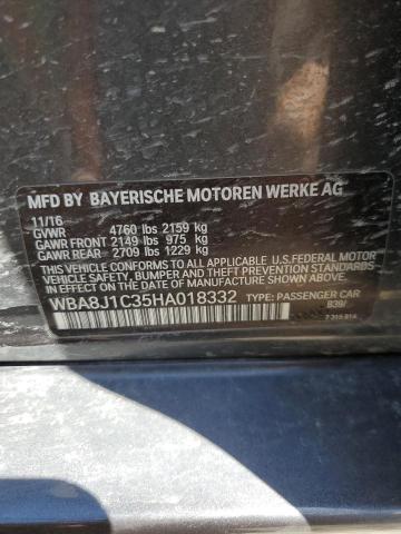 2017 BMW 328 D XDRI - WBA8J1C35HA018332