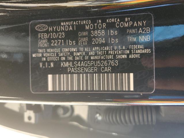 2023 Hyundai Elantra Sel VIN: KMHLS4AG5PU526763 Lot: 54743584