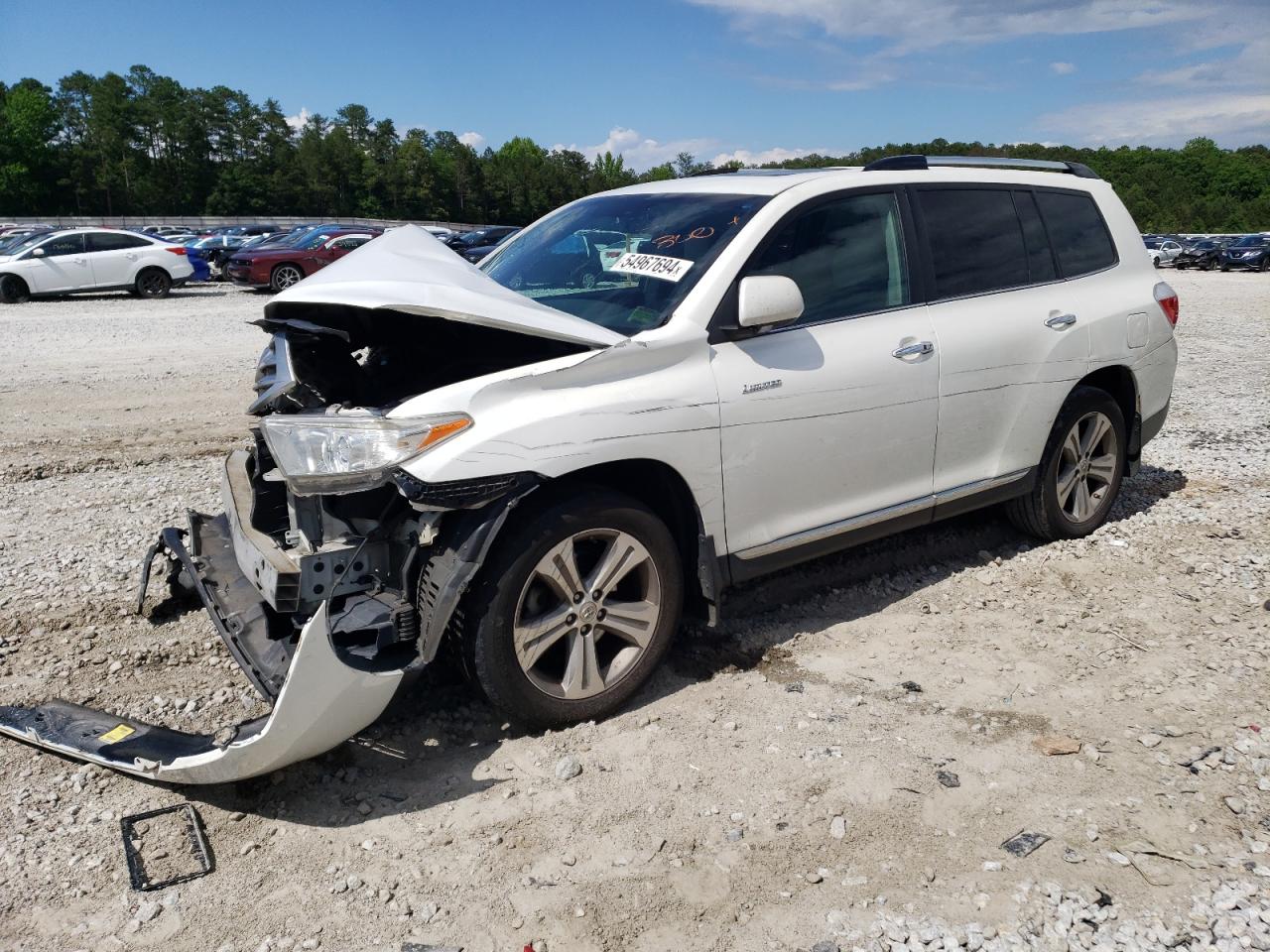 5TDYK3EH2DS120544 2013 Toyota Highlander Limited