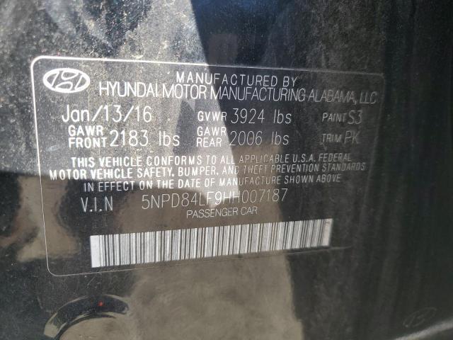 2017 HYUNDAI ELANTRA SE - 5NPD84LF9HH007187