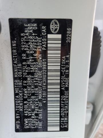 2017 TOYOTA CAMRY LE/X 4T1BF1FK3HU329801