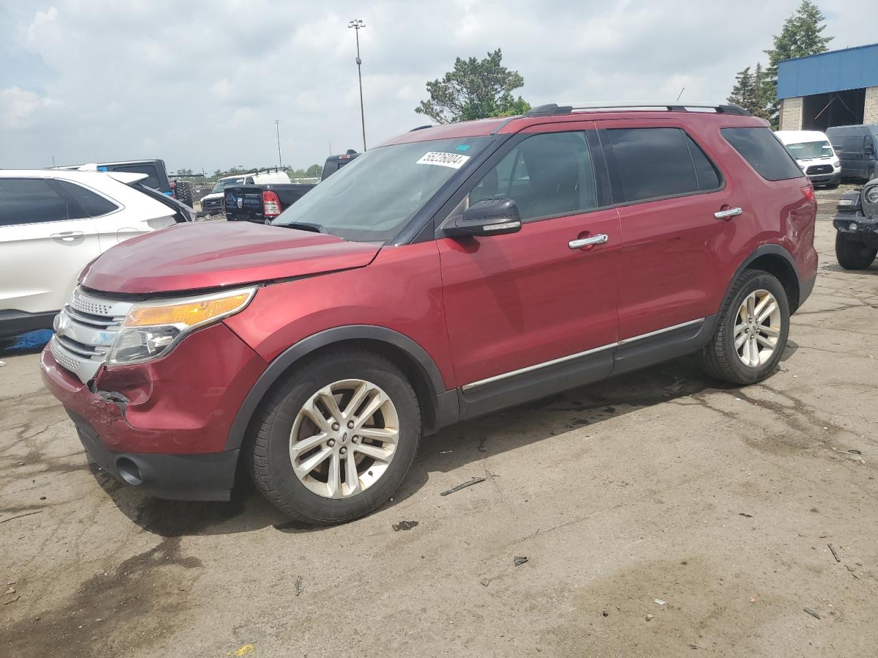 1FM5K7D87DGC48618 2013 Ford Explorer Xlt