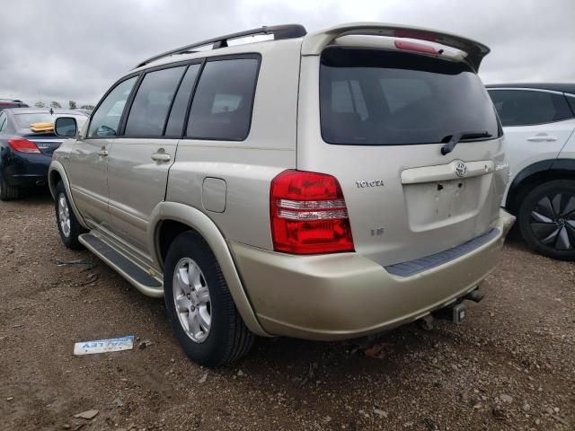 2002 Toyota Highlander Limited VIN: JTEGF21A520063190 Lot: 53974574