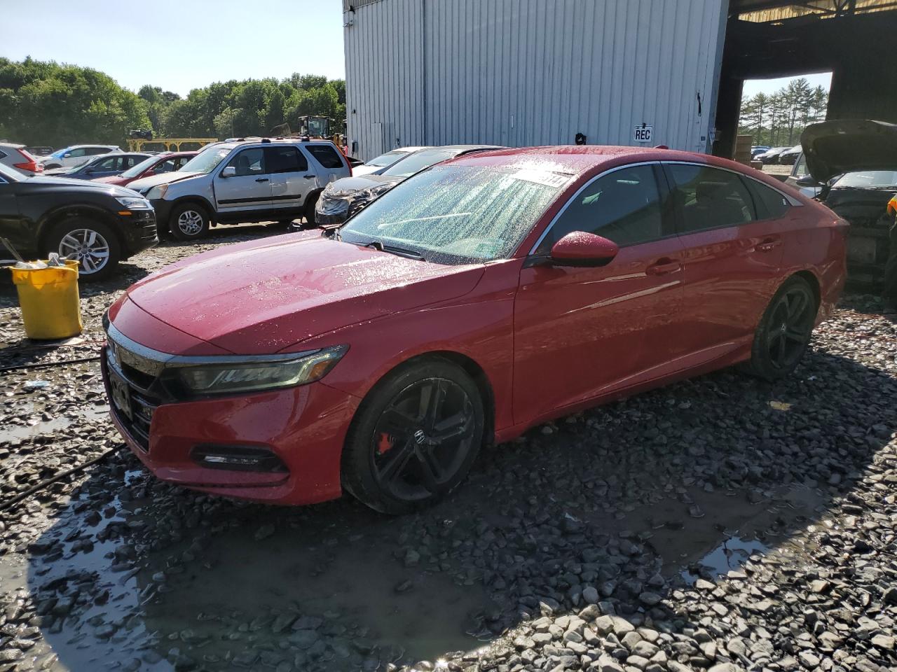 1HGCV1F32JA096698 2018 Honda Accord Sport